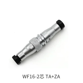 WEIPU WF16 2 3 4 5 7 9 10 Pin TA+ZA Impermeável Industrial Carga Elétrica Conector de Encaixe M16 plugue Macho Fêmea