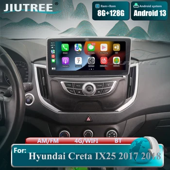Para Hyundai Creta IX25 2017 2018 sem Fio CarPlay Android 13 de Navegação de 10,25 polegadas Touch Screen de Multimídia Vídeo Player Radio