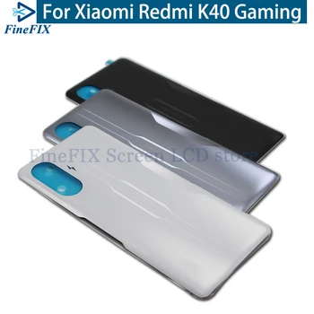 Tampa Traseira Para Xiaomi Redmi K40 Jogos Tampa Da Bateria Porta Traseira De Habitação Para Redmi K40 Gaming Edition K40 Caso De Volta