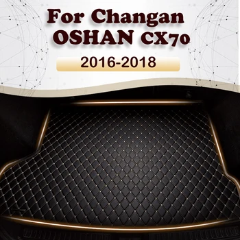 Tronco de carro Tapete Para Auchan OSHAN CX70 2016 2017 2018 Carro Personalizado Acessórios Auto de Decoração de Interiores