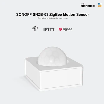 SONOFF SNZB-03 ZigBee Sensor de Movimento detecção de Movimento Acionar o Alarme de Alerta Notifaication Trabalha com SONOFF ZigBee Ponte eWeLink APP