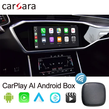 CarPlay AI a Caixa Android da Caixa sem Fios CarPlay Android Automático para o Carro com a Fábrica do OEM com Fio CarPlay Netflix Jogador Dispositivo de Navegação