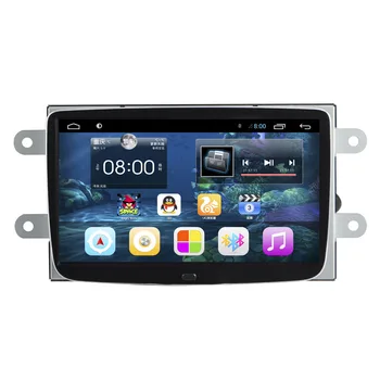 De 8 polegadas de Tela do Android 4.4 Sistema de Navegação de Carro Sistema GPS Estéreo de Mídia de Entretenimento o Auto rádio Leitor de DVD de Renault Duster