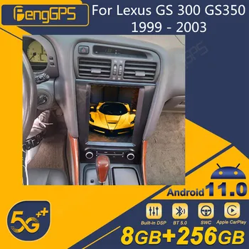 Lexus GS 300 GS350 1999 - 2003 Android auto-Rádio 2Din Receptor Estéreo Autoradio Player Multimídia GPS Navi Chefe da Unidade de Ecrã de