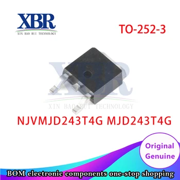 10 peças NJVMJD243T4G MJD243T4G A-252-3 semicondutores, Transistores Novo e original, 100% qualidade