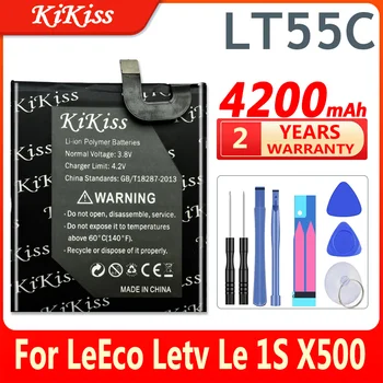 Para Letv leEco X 500 LT55C LT55C 4200mAh Bateria de Alta Capacidade Para Letv leEco X 500 LT55C Inteligente da Bateria do Telefone Móvel Grande Poder