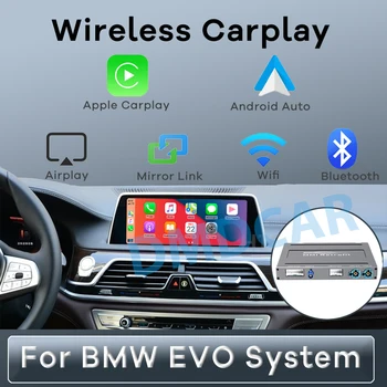 Celular E Carro de Conexão sem Fio Decodificador Para BMW EVO ID5 ID6 Sistema De 2017 2018 2019 Multimídia Original de Atualização de Tela