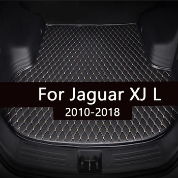 Porta-malas da esteira para a Jaguar XJ L 2010 2011 2012 2013 2014 2015 2016 2017 2018 carga forro de carpete acessórios de decoração tampa