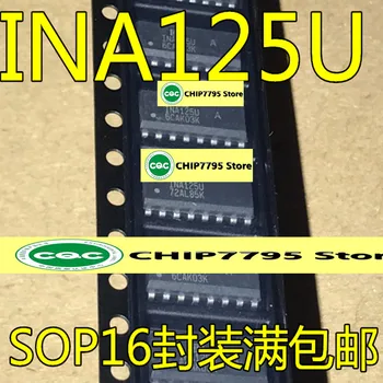 Importado novo amplificador de instrumento INA125U INA125UA INA125 chip SOP16