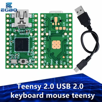 Teensy 2.0 USB 2.0 teclado, mouse teensy para Arduino, AVR ISP experiência de tabuleiro do disco de U Mega32u4 NOVO