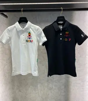 Mulheres golf polo camisas de Verão de moda feminina manga curta, cores de alta qualidade, design de logotipo do golf casais roupas W222151