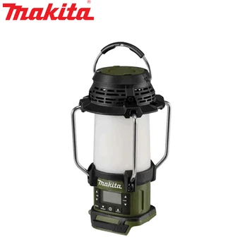 Makita DMR055 Lâmpada Portátil de Rádio 18V Lítio LED Portátil Retrô Lâmpada de Acampamento de Ultra-longa Resistência Holofote Ferramenta Somente