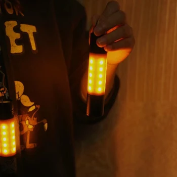 Portátil, Lanterna de LED Recarregável USB Multifuncional Portátil Lâmpada Liga de Alumínio ao ar livre para a Barraca de Caminhada de Pesca de Emergência