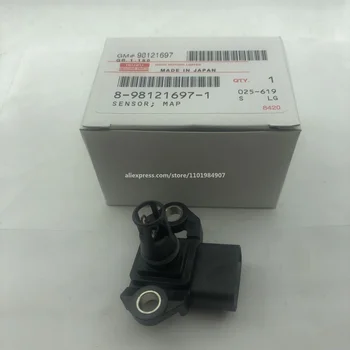 8-98121697-1 89811216971 original Japonês nova pressão de entrada do sensor é usado para Isuzu 4HK1 6HK1