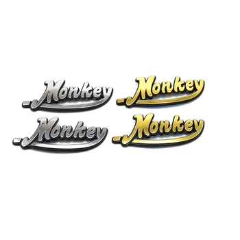 Adesivos motos decalque do vento moto 3D de ouro para a honda z50 macaco Emblema Emblema do tanque de combustível etiqueta acessórios da motocicleta