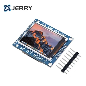 1.8 Polegadas Serial SPI TFT LCD Módulo de Visualização do PWB da Placa de IC 128x160 Matricial 3,3 V 5V IO Inerface Cmmpatible LCD1602 Para Arduino