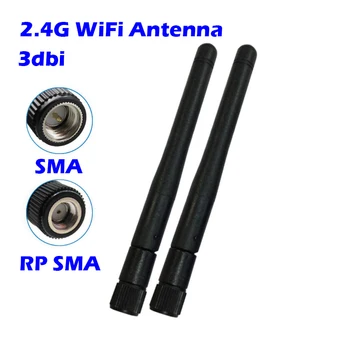 2Pcs de 2.4 GHz WiFi Antenas Omni Direção Aérea para a Casa Inteligente Modem sem Fio Adaptador USB Router RF Módulo Zigbee, Bluetooth