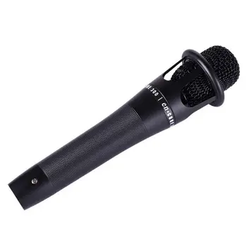 E300 (european portuguese) Microfone de Condensador Prática Microfone Capacitivo de Karaoke Gravação Handheld Microfone para Palco de Desempenho