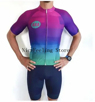 Azul cor-de-rosa Kits de 2020, A Equipe de Ciclismo de Homens Exterior Ciclismo Jersey, conjuntos de Verão, Manga Curta, personalizado moto de roupa ao ar livre