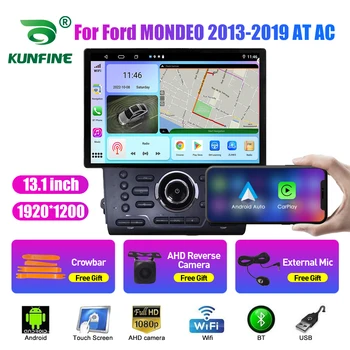 13.1 polegadas Rádio do Carro Para Ford MONDEO 2013-2019 NO AC Carro DVD GPS de Navegação Estéreo Carplay 2 Din Central Multimídia Android Auto