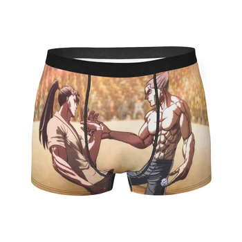 Jogo de tiro Kengan Ashura de sangue Quente de Luta da Juventude Cuecas de Algodão Calcinha Homem Cueca Sexy Shorts Boxer Briefs