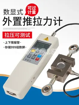 Externa Visor Digital Push-Pull Medidor de Força HP-1K5K10K20K dispositivo de teste de Pressão Grande Gama S-Tipo Dinamômetro