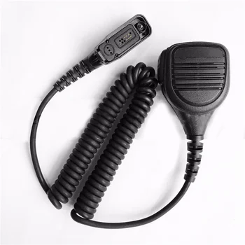PMMN4024A Portátil Rádio Walkie-Talkie Microfone com alto-Falante Para XiR P8668 APX7000 XPR7550 DP4800