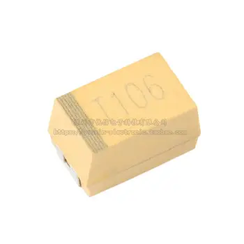 10PCS/Xiangjiang/7343 Patch Capacitor de Tântalo E o Tipo de 10uF(106) ± 10% 50 CA45-E050K106T