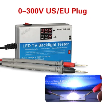 DC 0-300V LED inteligência Instrumentos de Medição Com Corrente e Tensão de Visualização de TV, luz de fundo Verificador Tiras de LED de Ferramenta de Teste