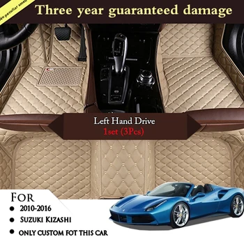 Interior do carro Tapetes Acessórios Impermeável movimentação da mão Esquerda Tapete Para Suzuki Kizashi 2010 2011 2012 2013 2014 2015 2016