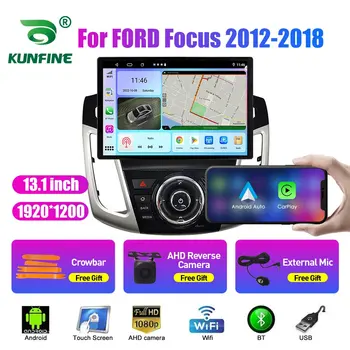 13.1 polegadas Rádio do Carro Para FORD Focus 2012 2013 2014-18 de DVD do Carro GPS de Navegação de Estéreo Carplay 2 Din Central Multimídia Android Auto