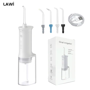 Irrigador Oral USB Recarregável Portátil Dental de Água Flosser 5 Modos Impermeável de Clareamento dos Dentes Água limpa thread Para Dentes