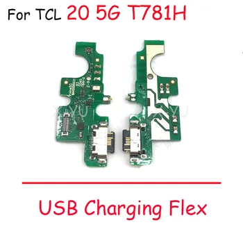 Para TCL 20 de 20L, 20S Pro T774H T7730 T810S T810H T781H T774 T810 T781 de Carregamento do USB da Porta de ligação do cabo do cabo flexível de Peças de Reparo