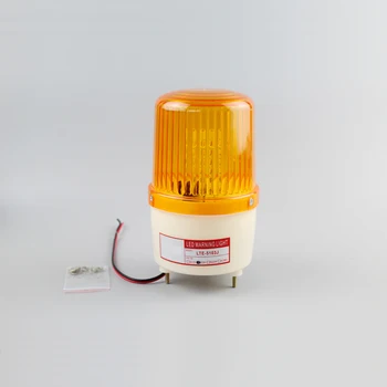 Amarelo LTE-5103J Flash o som de aviso do diodo emissor de luz da luz do estroboscópio da sirene industrial de piscar em âmbar som luz de alarme com sinal sonoro 90dB